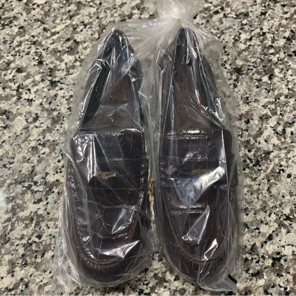 Madewell Shoes 7.5 Preppy Grayson Penny Loafer Brown - Picture 5 of 12